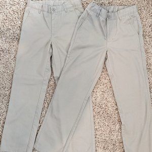 Nautica boys khaki uniform pants size 12